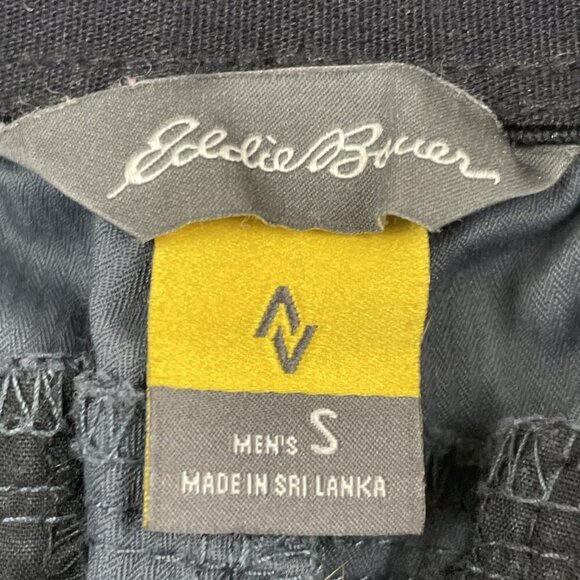 Eddie Bauer Travex Pull On Pants Men’s S Gray Jogger Elastic Waist Ankle Cinch - Picture 6 of 9